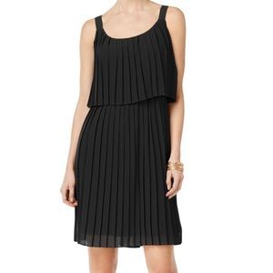 NY Collection Sheer Sleeveless Party Black Dress